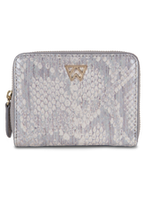 Load image into Gallery viewer, Kelly Wynne - Money Maker Mini Wallet in Iridescent Pearl