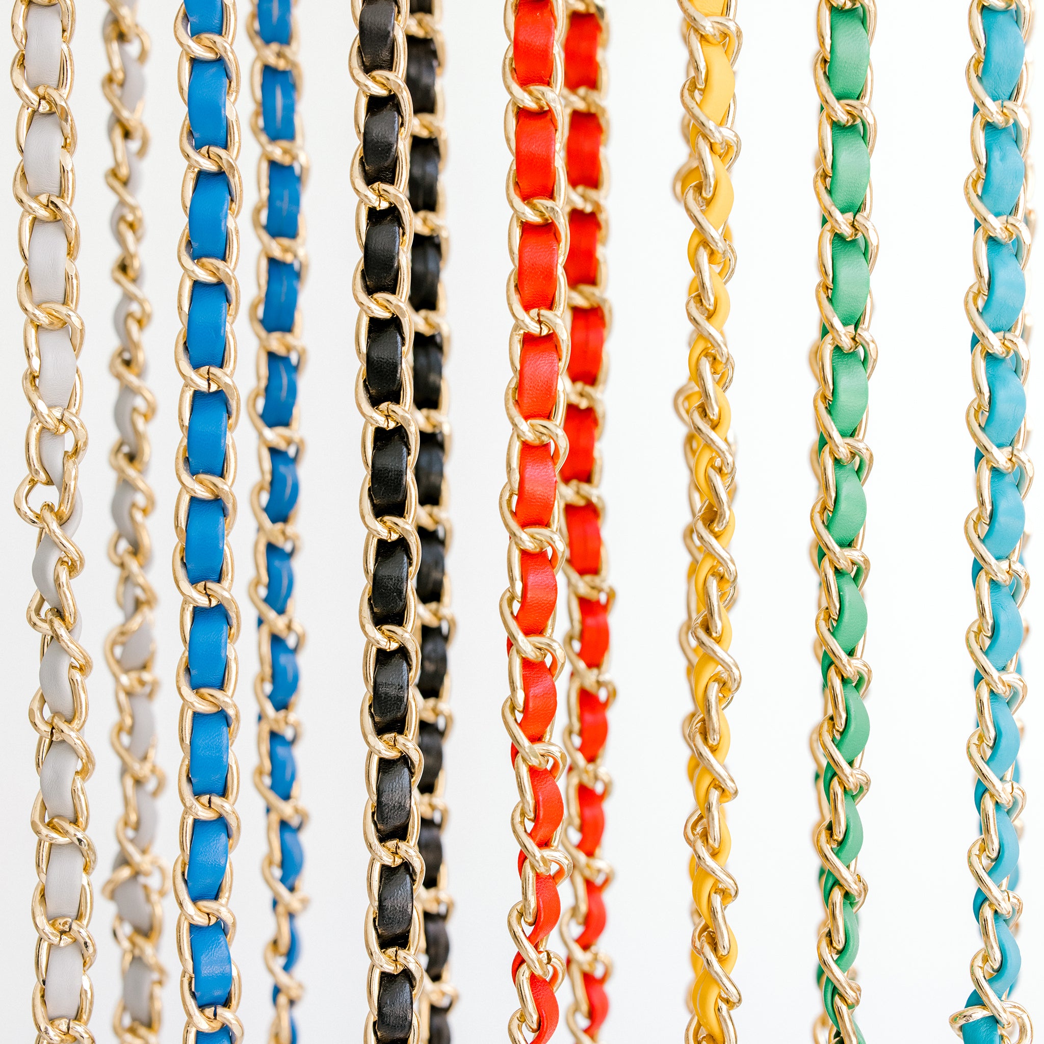 Chain Mail Strap in Orange