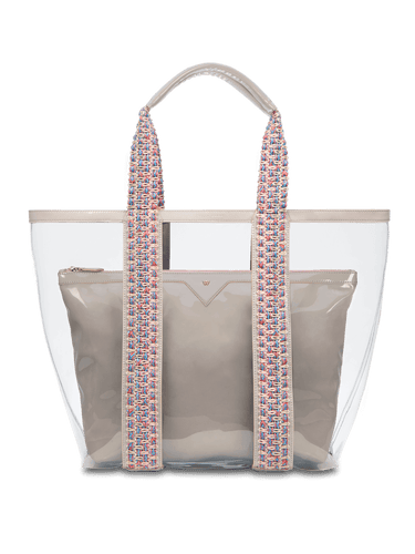 Kelly Wynne - Bring on the Beach Bag in Taupe
