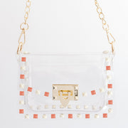 The Jackie in Orange & White (Wholesale)