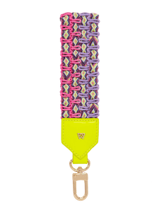 Kelly Wynne - Keep on Cruisin Keychain in Neon Yellow
