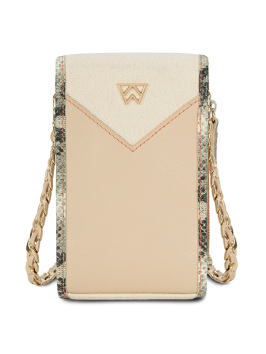 Kelly Wynne - Out & About Phone Crossbody in Sand