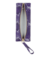 Load image into Gallery viewer, Kelly Wynne - Privacy Pouch in Purple Multi Python