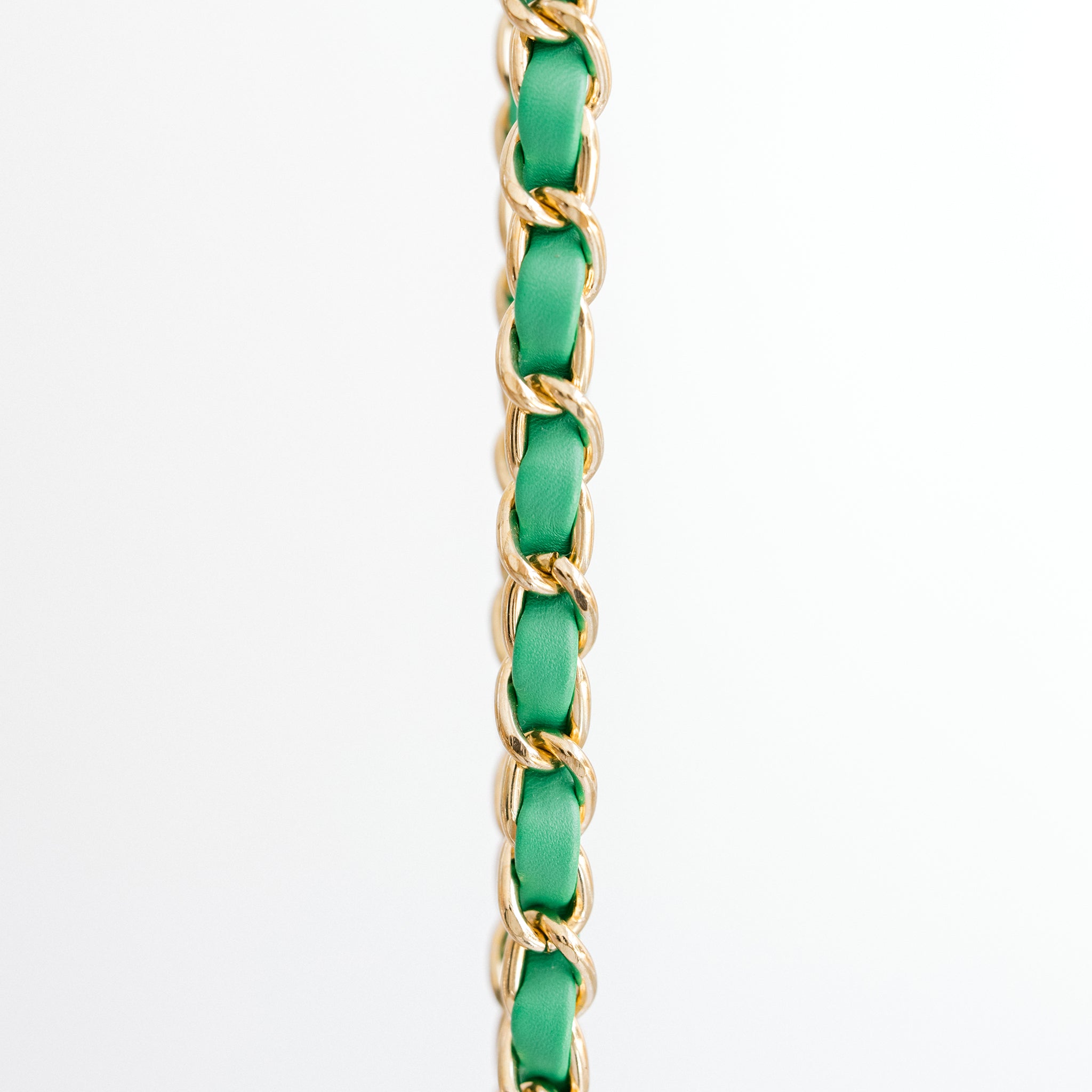 Chain Mail Strap in Green (Wholesale)