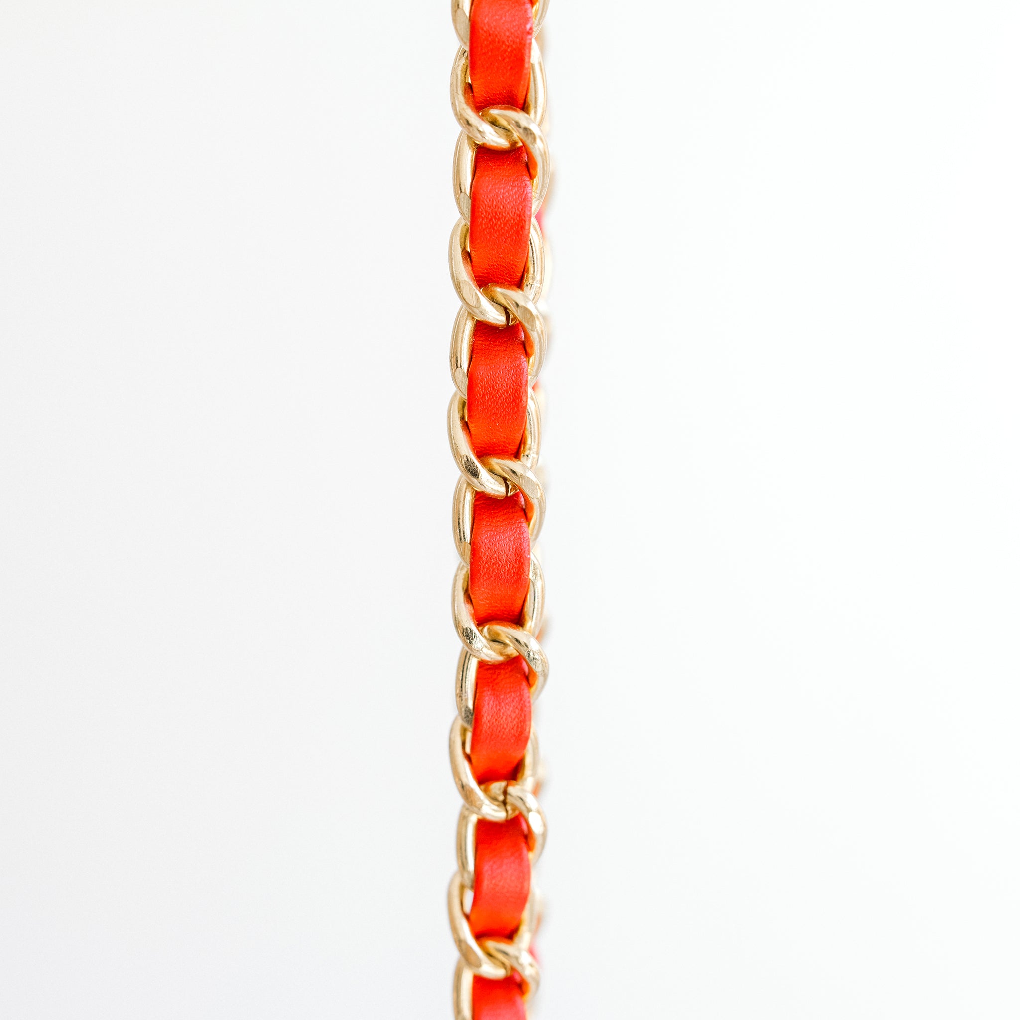 Chainmail Strap in Red (Wholesale)