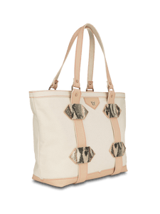 Kelly Wynne - Out of Town Tote Small in Sand