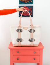 Load image into Gallery viewer, Kelly Wynne - Out of Town Tote Small in Sand