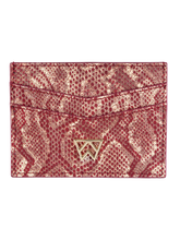 Load image into Gallery viewer, Kelly Wynne - Cha Ching Card Case Wallet in Hail Mary Maroon