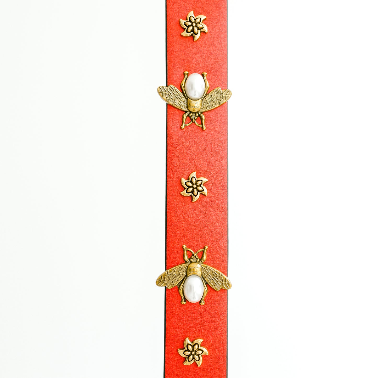 Bee Strap in Red