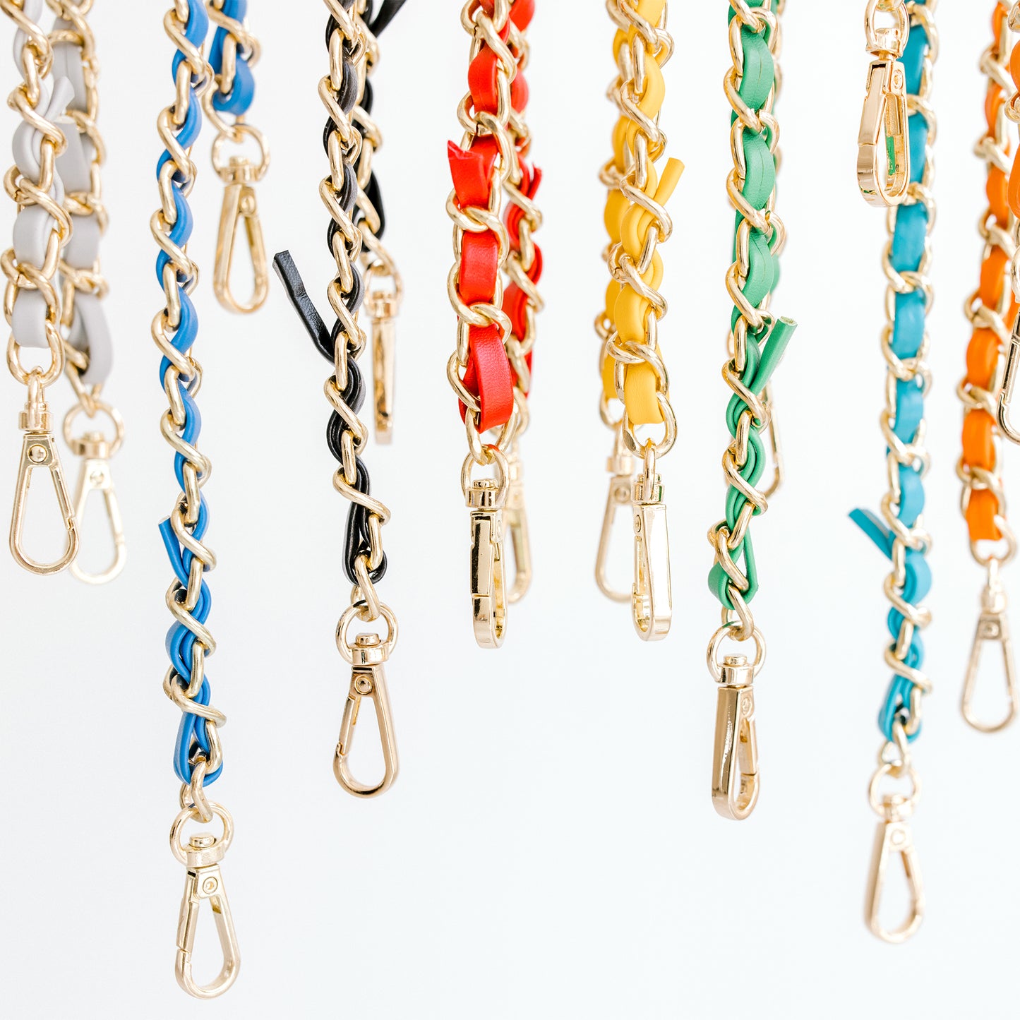 Chain Mail Strap in Orange