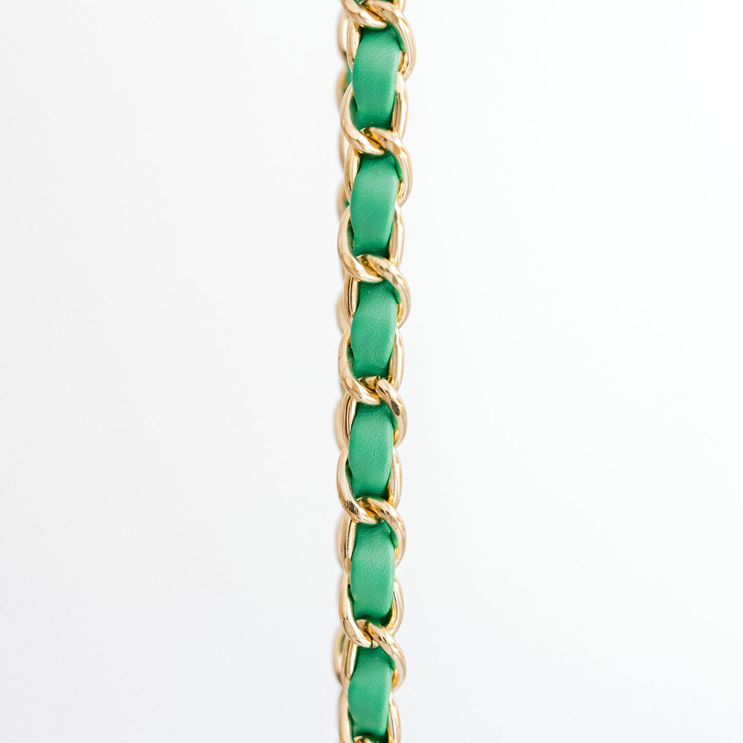 Chain Mail Strap in Green