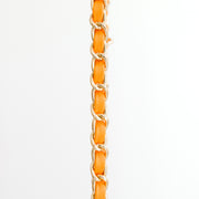 Chain Mail Strap in Orange