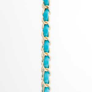 Chain Mail Strap in Turquoise