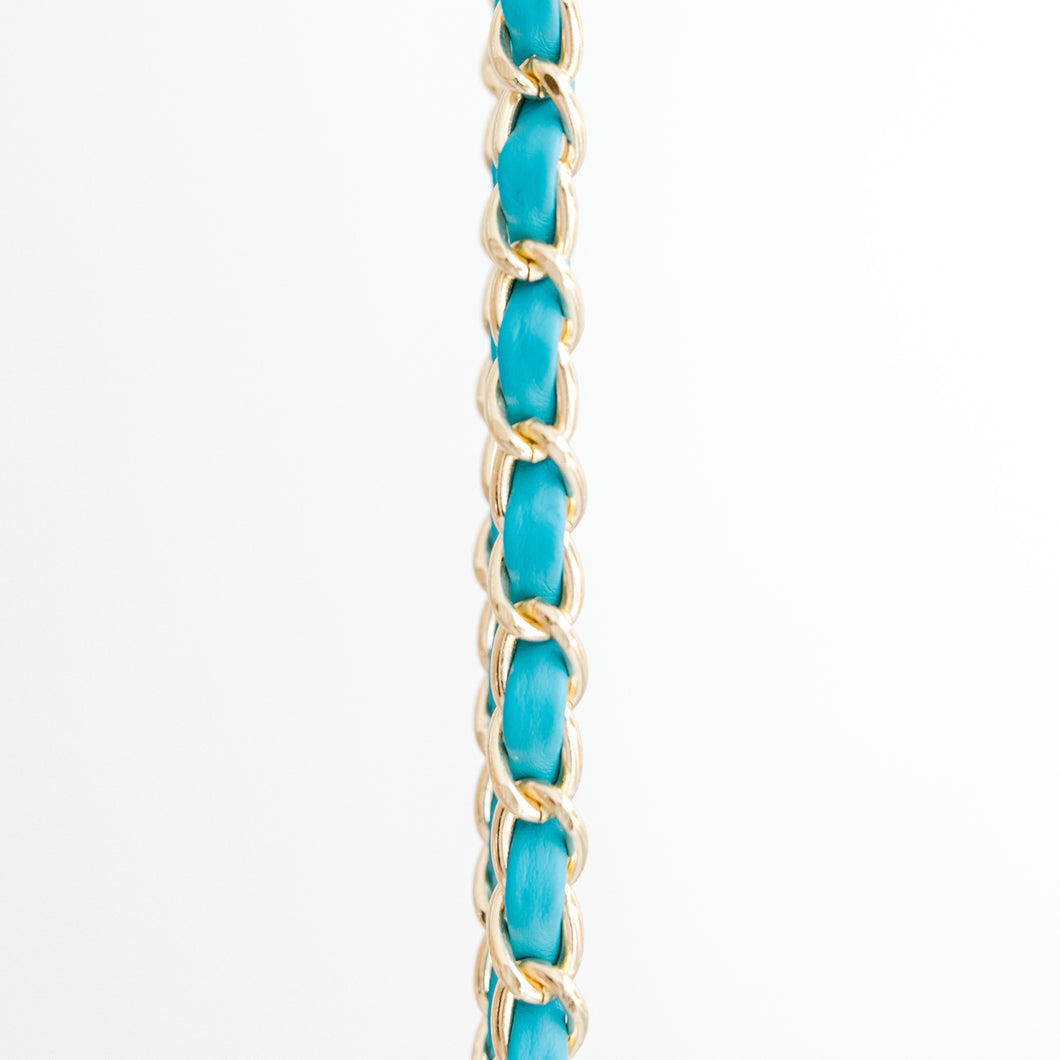 Chain Mail Strap in Turquoise