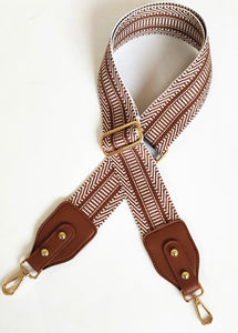 Ribbon Strap in Saddle